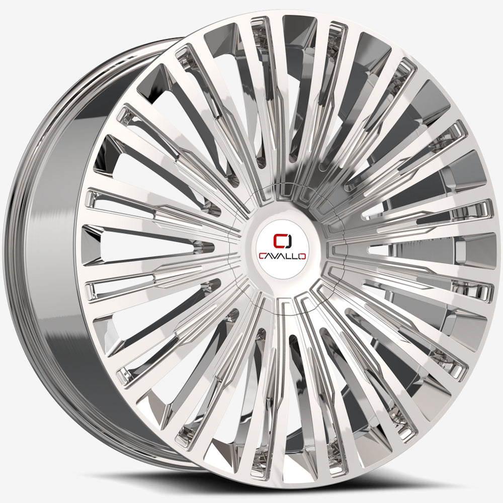 Cavallo CLV-48 Chrome Wheel