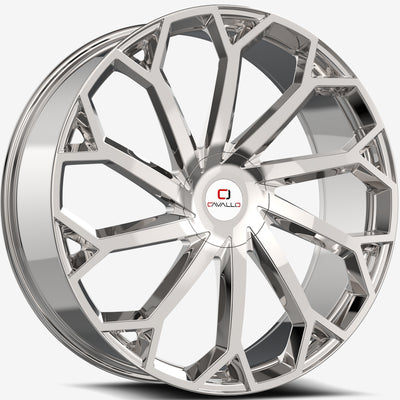 Cavallo CLV-51 Chrome Wheel