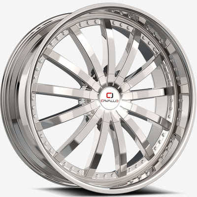 Cavallo CLV-53 Chrome Wheel
