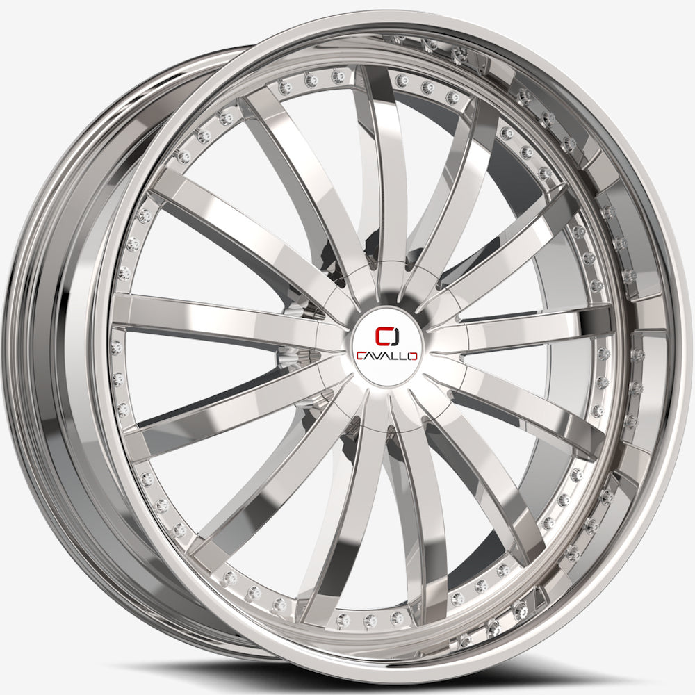 Cavallo CLV-53 Chrome Wheel
