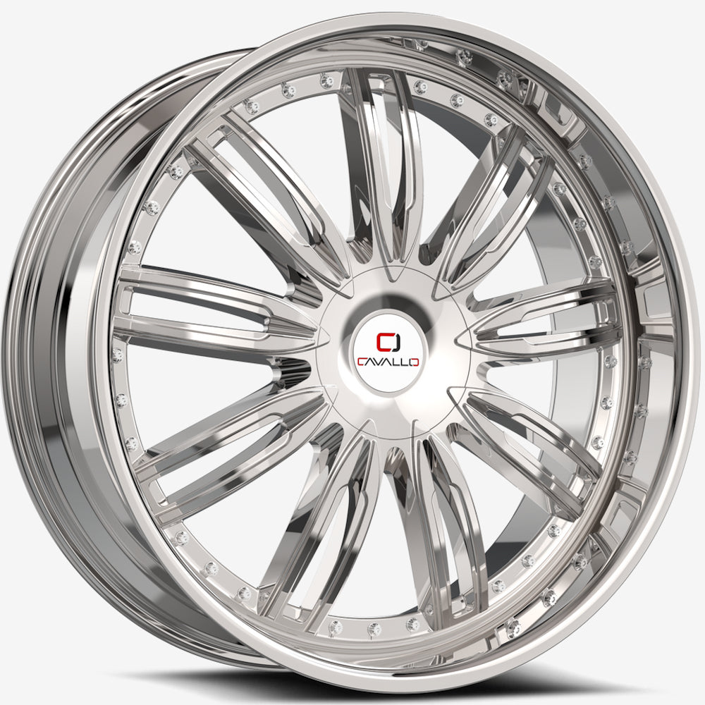 Cavallo CLV-54 Chrome Wheel