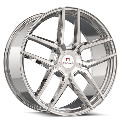 Cavallo CLV-55 Chrome Wheel
