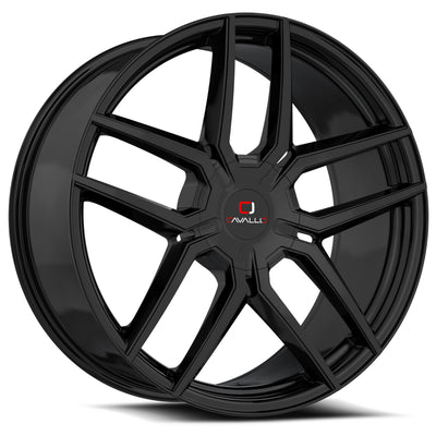 Cavallo CLV-55 Gloss Black Wheel