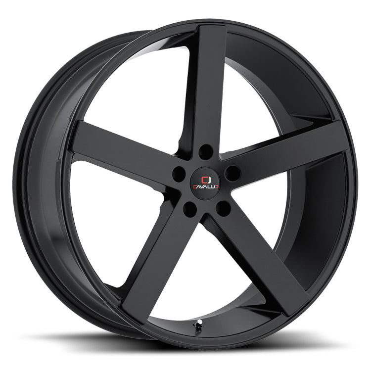 Cavallo CLV-C-5 Gloss Black Wheel