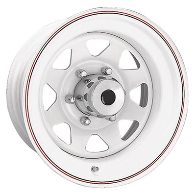 Ceco 8-Spoke White Wheel