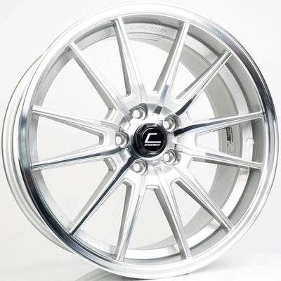 Cosmis Racing R1 Silver Machined Wheel