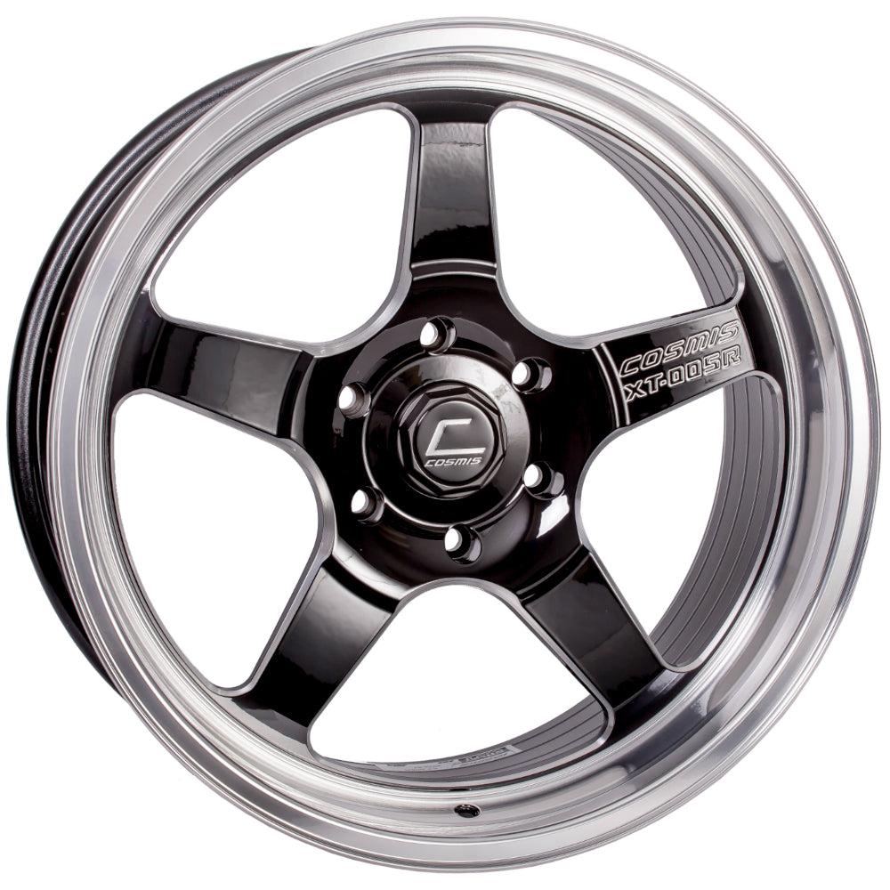 Cosmis Racing XT-005R Black Machined Wheel