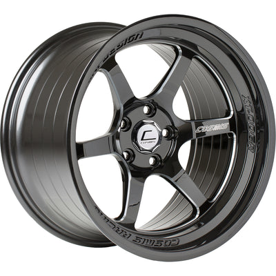 Cosmis Racing XT-006R Black Machined Wheel