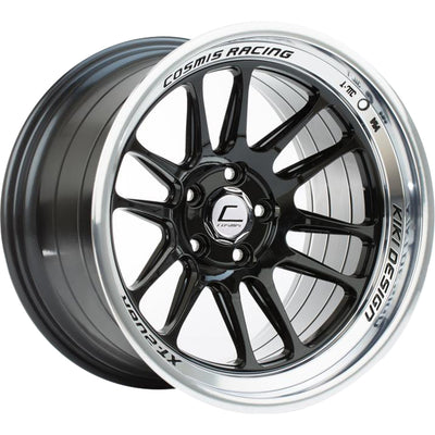 Cosmis Racing XT-206R Black Machined Wheel
