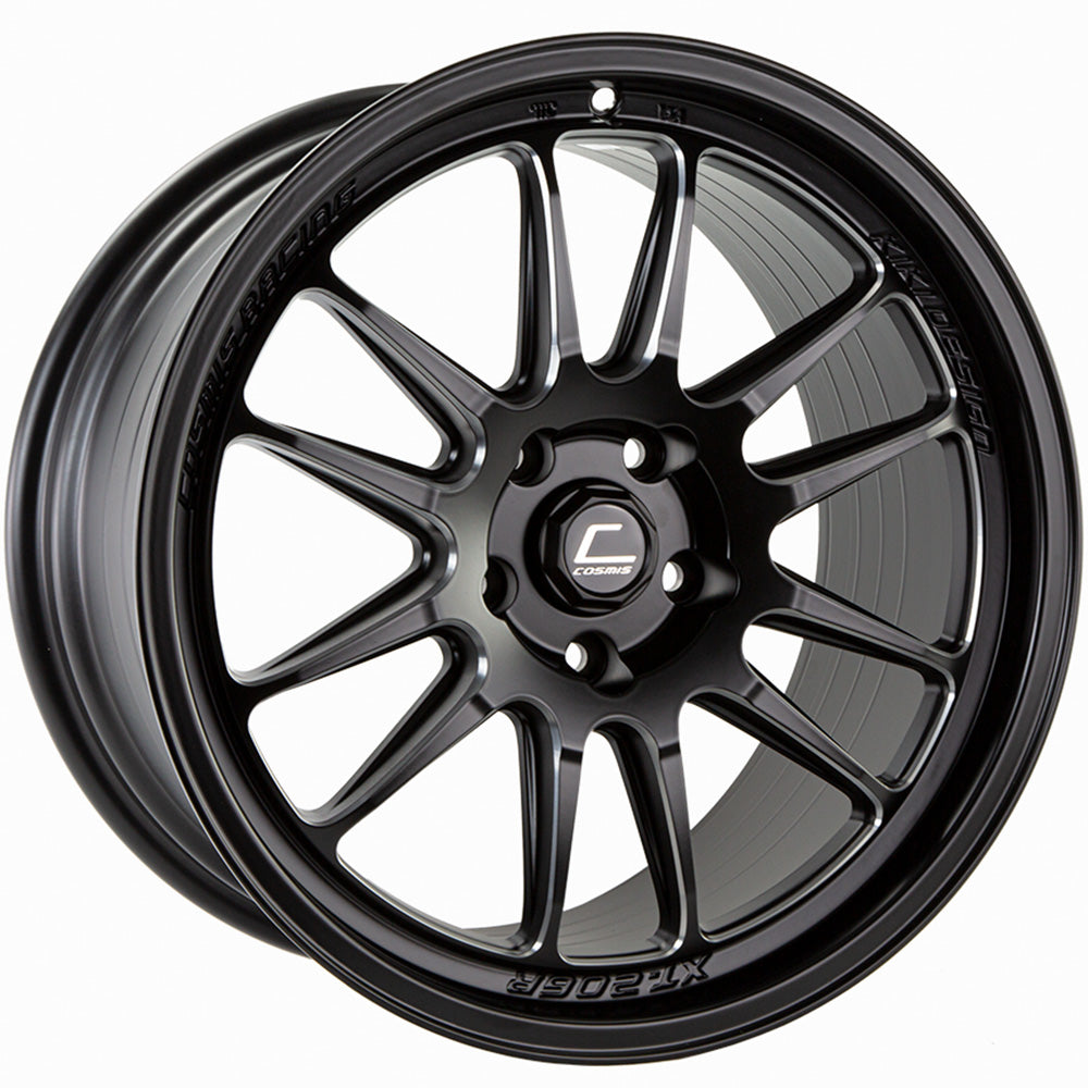Cosmis Racing XT-206R-FF Black Milled Wheel
