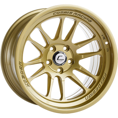 Cosmis Racing XT-206R Gold Wheel