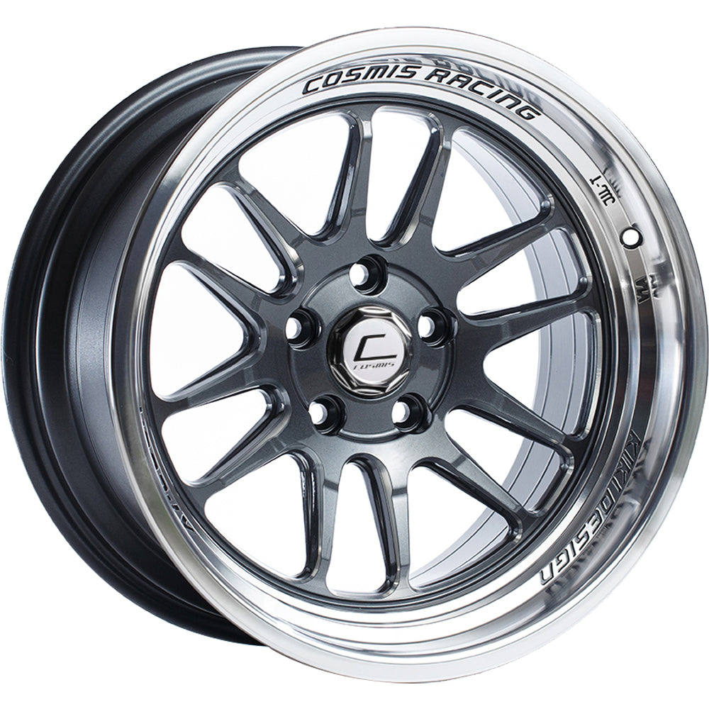 Cosmis Racing XT-206R Gunmetal Machined Wheel