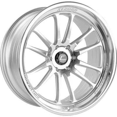 Cosmis Racing XT-206R Silver Machined Wheel