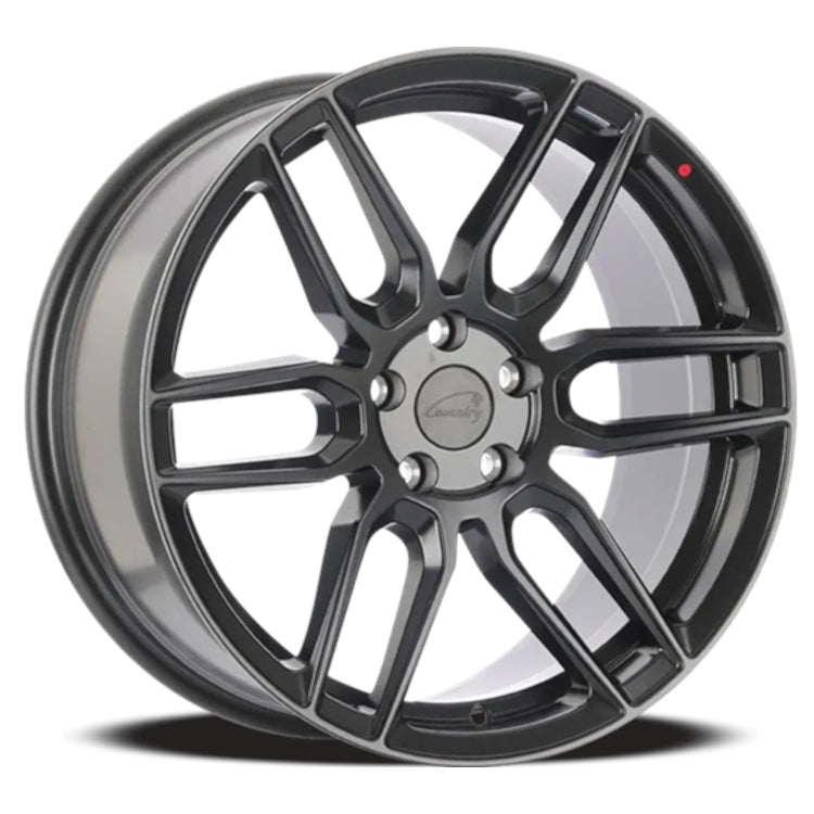 Coventry Dale Semi Gloss Black Wheel