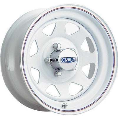 Cragar 310 White wheel