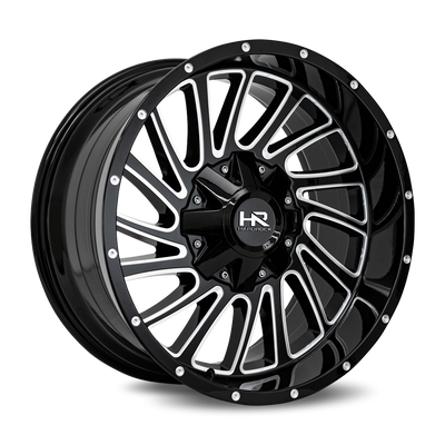 Hardrock Offroad Overdrive Black with Milled Sp wheel