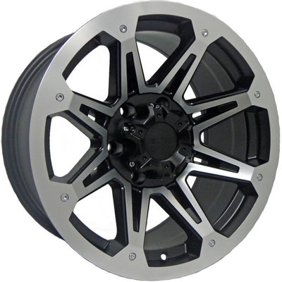Dcenti Offroad DW901 Black Machined Wheel