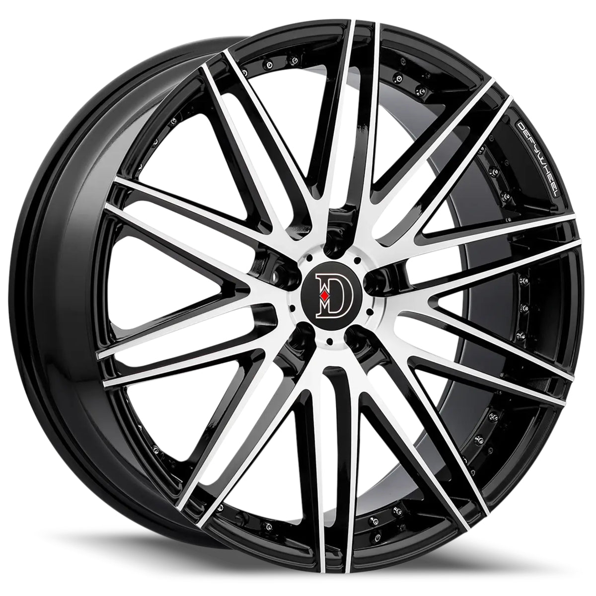 Defy D01 Black Machined Wheel