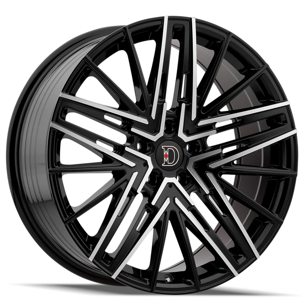 Defy D04 Black Machined Wheel
