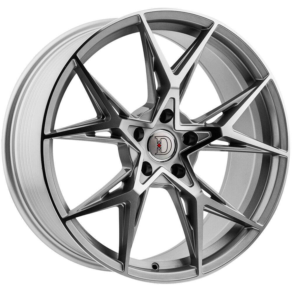 Defy D11 Silver Machined Wheel