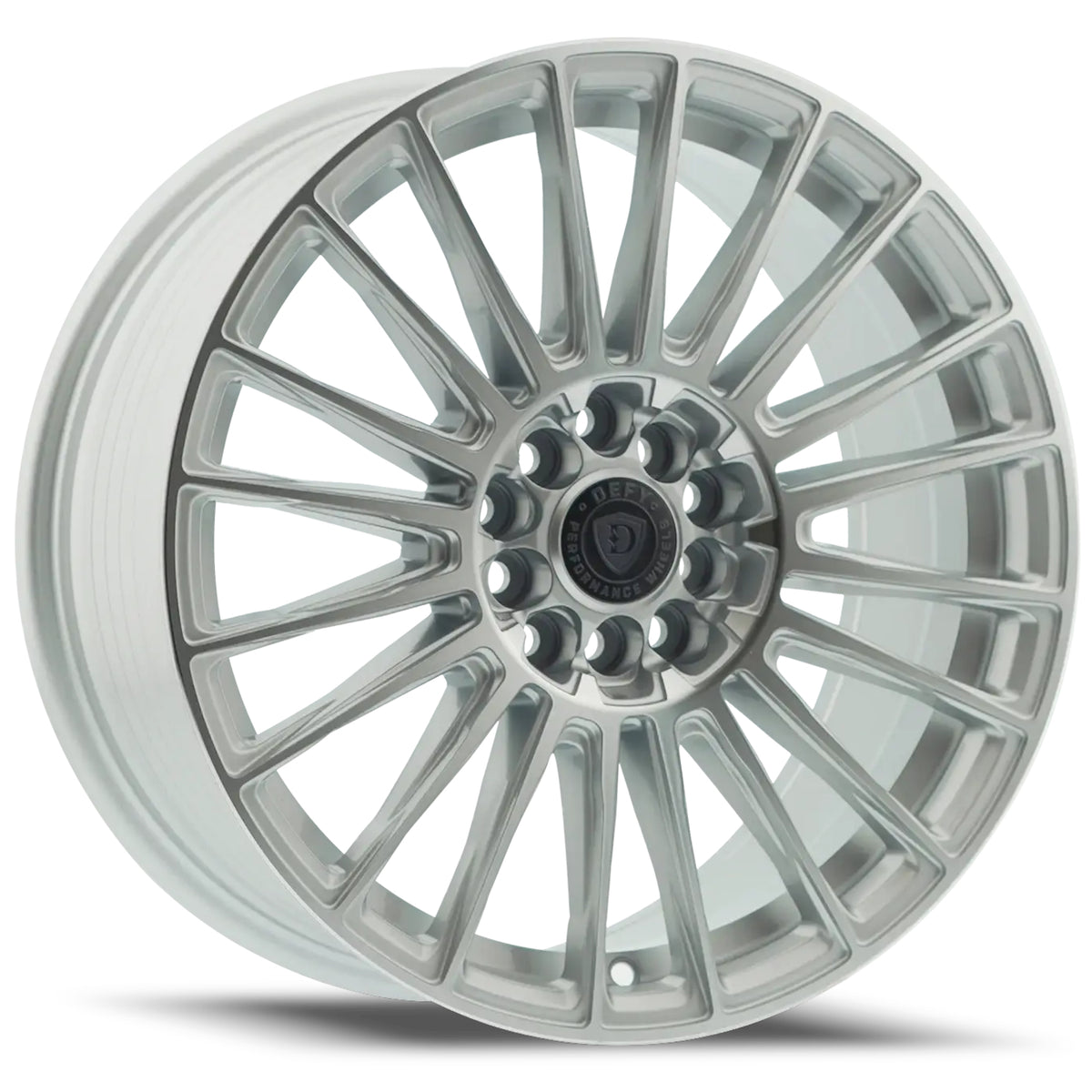 Defy D14 Silver Machined Wheel