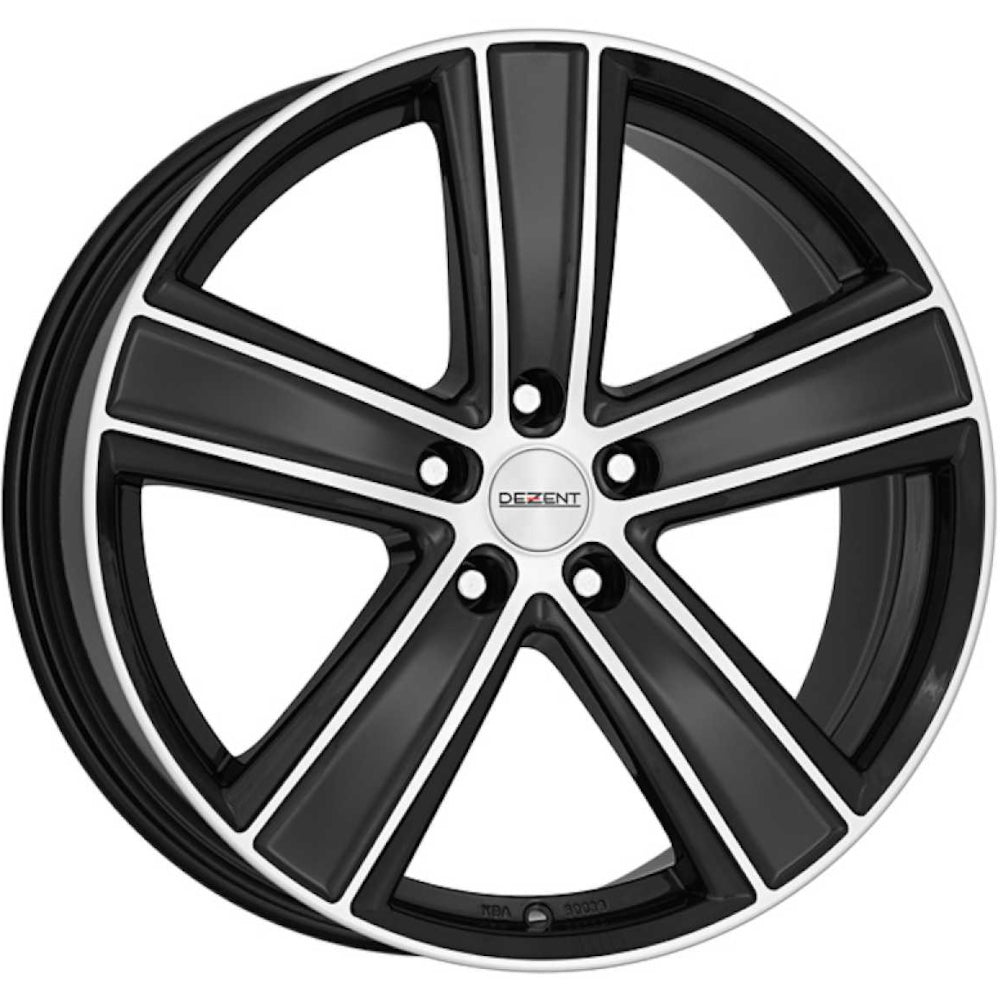 Dezent TH Black Machined Wheel