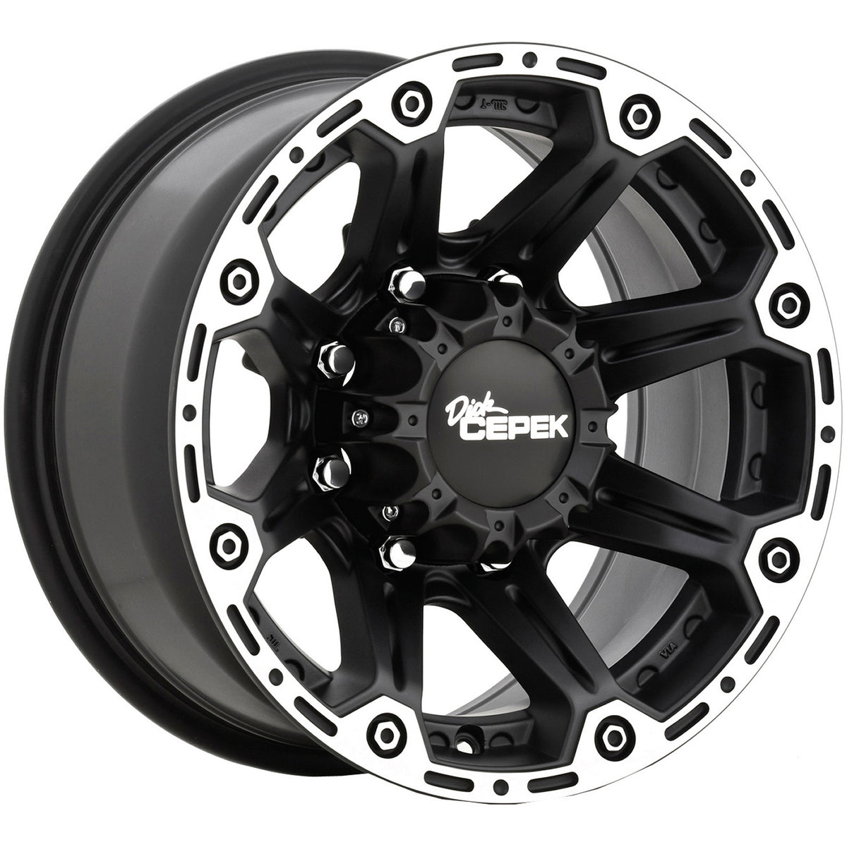 Dick Cepek Torque Black Machined Wheel