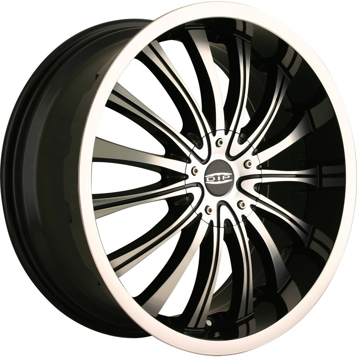 Dip Hype Black Machined Wheel