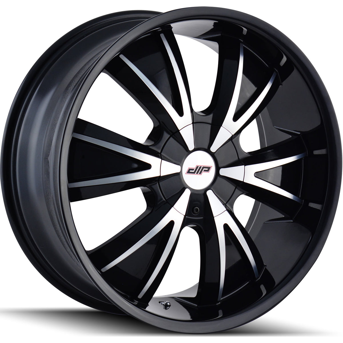 Dip Vibe Black Machined Wheel