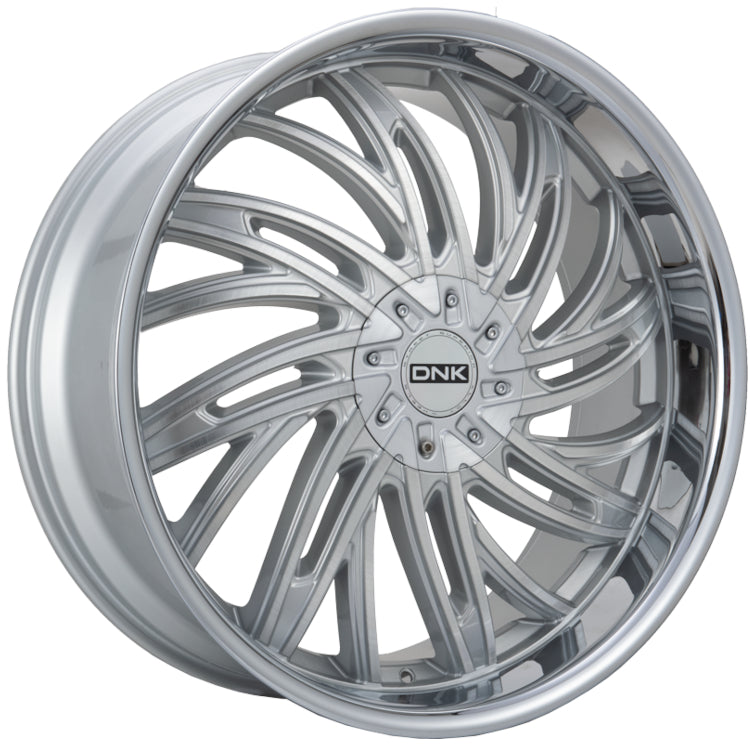 DNK 701 Silver Brushed Wheel