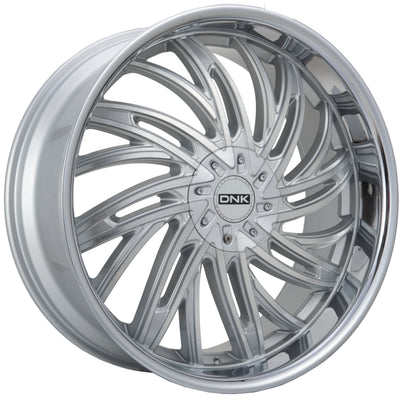 DNK 701 Silver Brushed Wheel