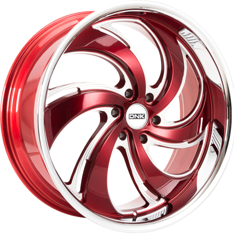 DNK 702 Red Milled Wheel