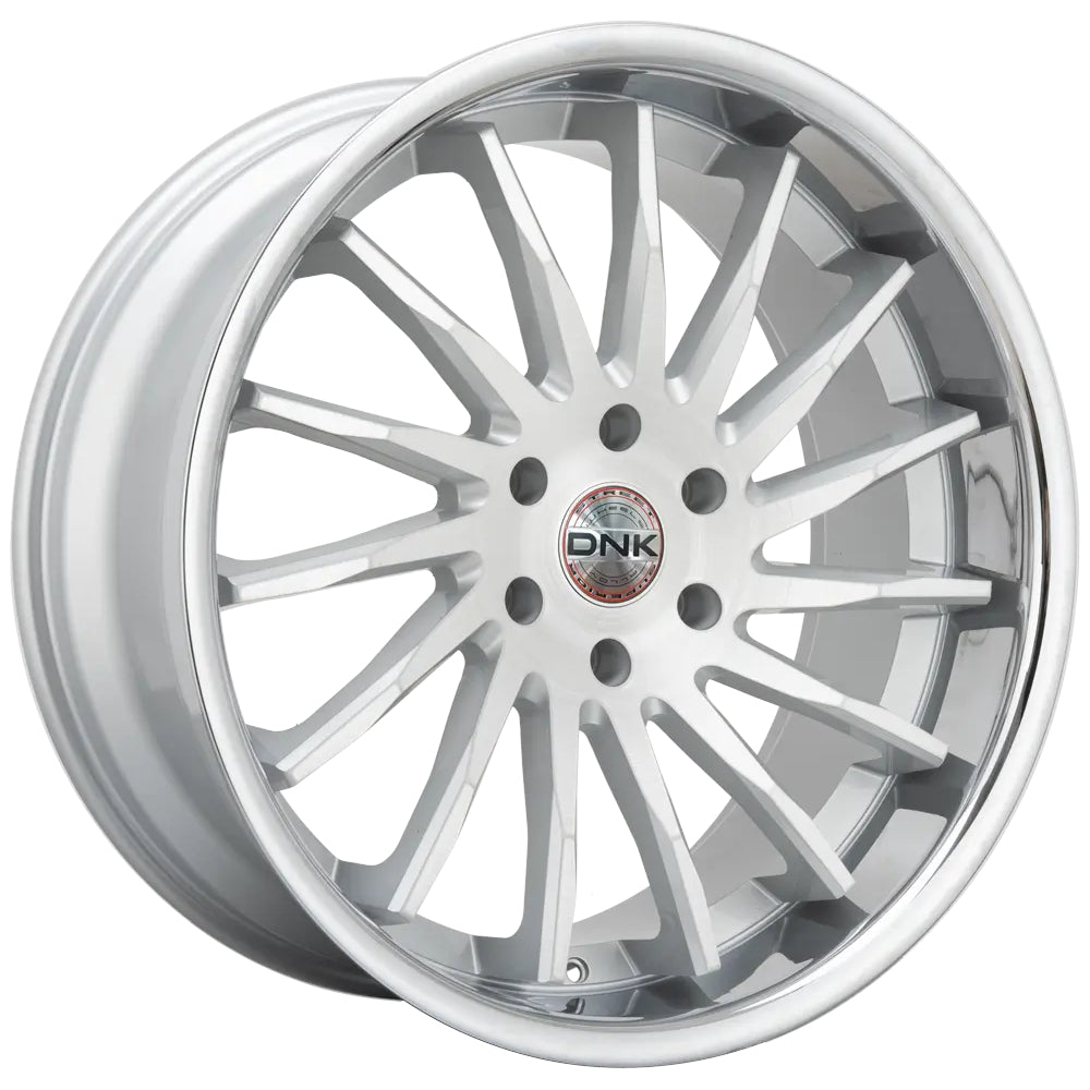 DNK 707 Silver Brushed Wheel