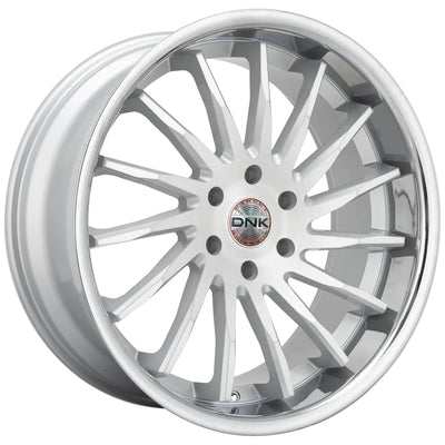 DNK 707 Silver Brushed Wheel