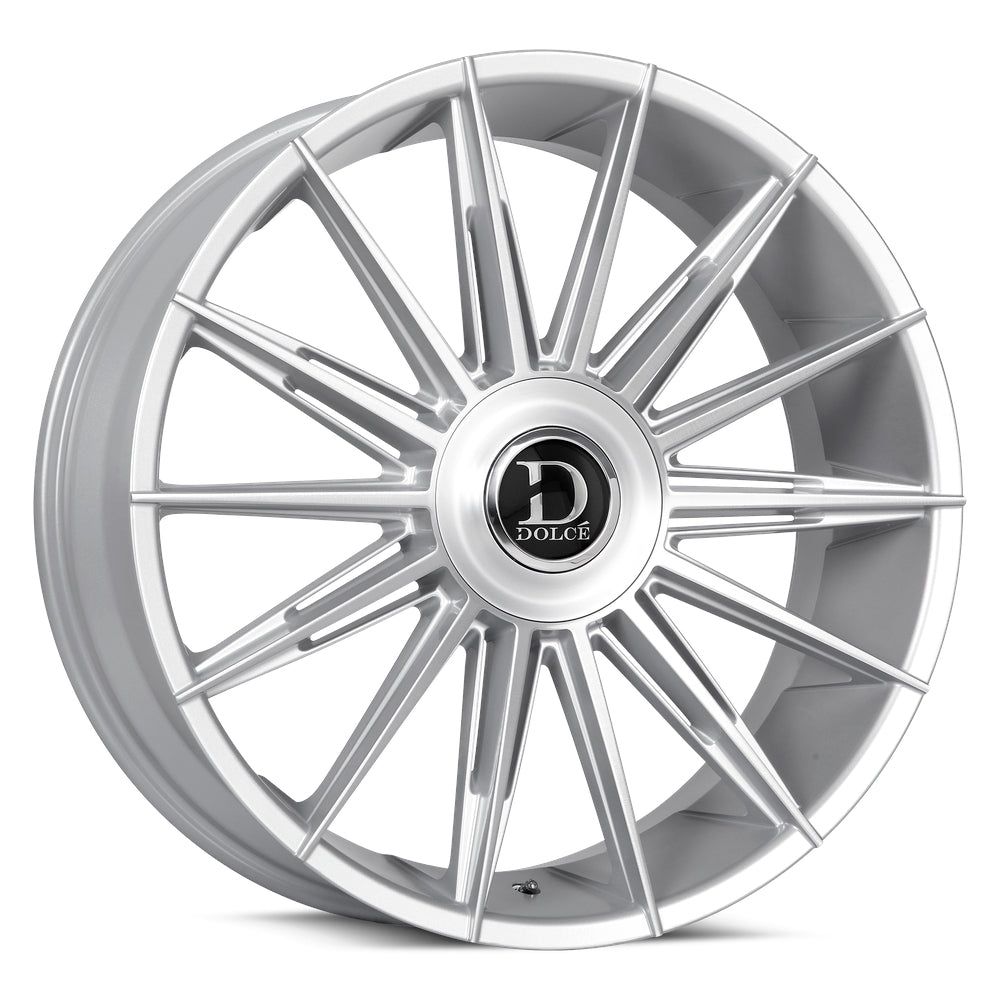 Dolce Luxury Mirelli Silver Brushed Wheel