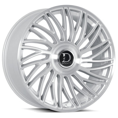 Dolce Luxury Sesto Silver Brushed Wheel