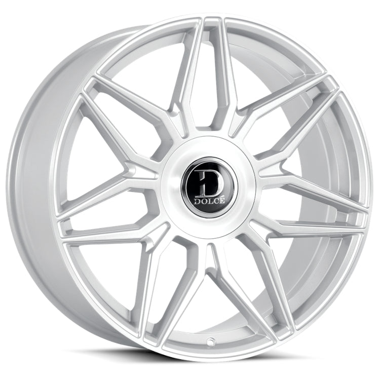 Dolce Luxury Verona Silver Brushed Wheel