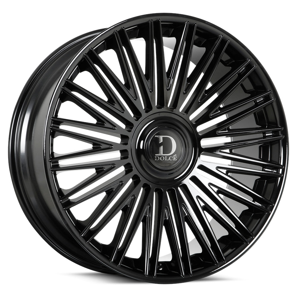 Dolce Luxury Vulto Gloss Black Wheel