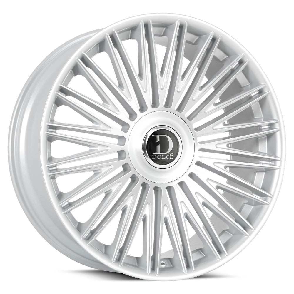 Dolce Luxury Vulto Silver Brushed Wheel