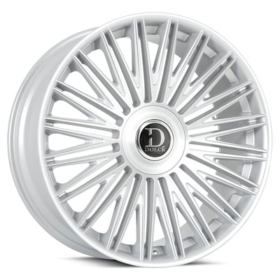Dolce Luxury Vulto Silver Brushed Wheel