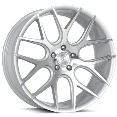 Dolce Performance Monza Silver Machined Wheel