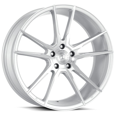 Dolce Performance Vain Silver Machined Wheel