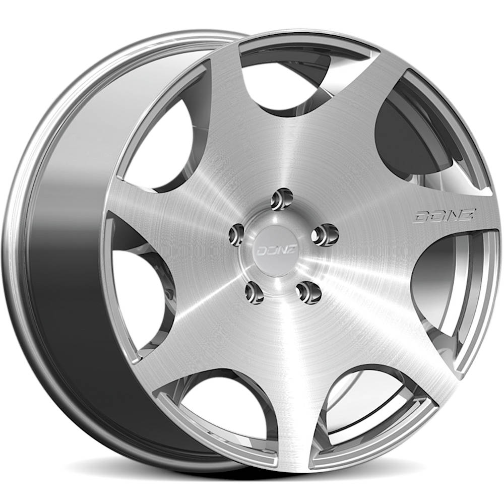 Donz Merlino Silver Brushed Wheel