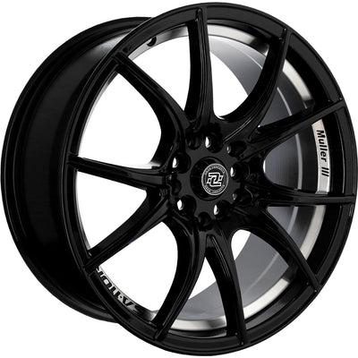 Drag Concepts R27 Black Machined wheel