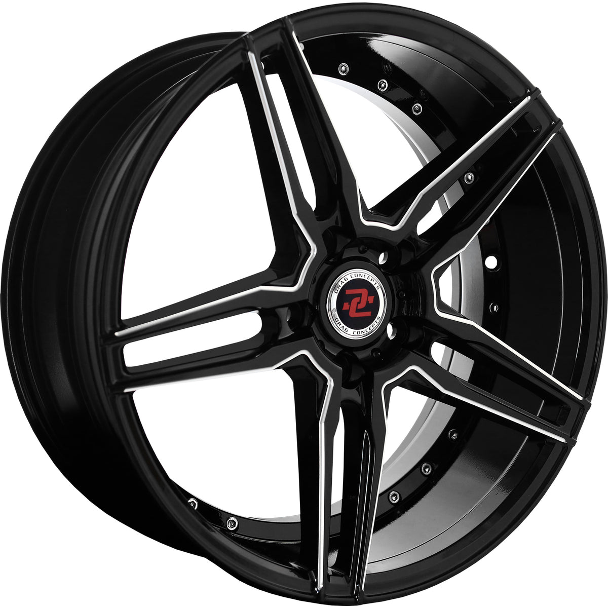 Drag Concepts R33 Black Milled Wheel