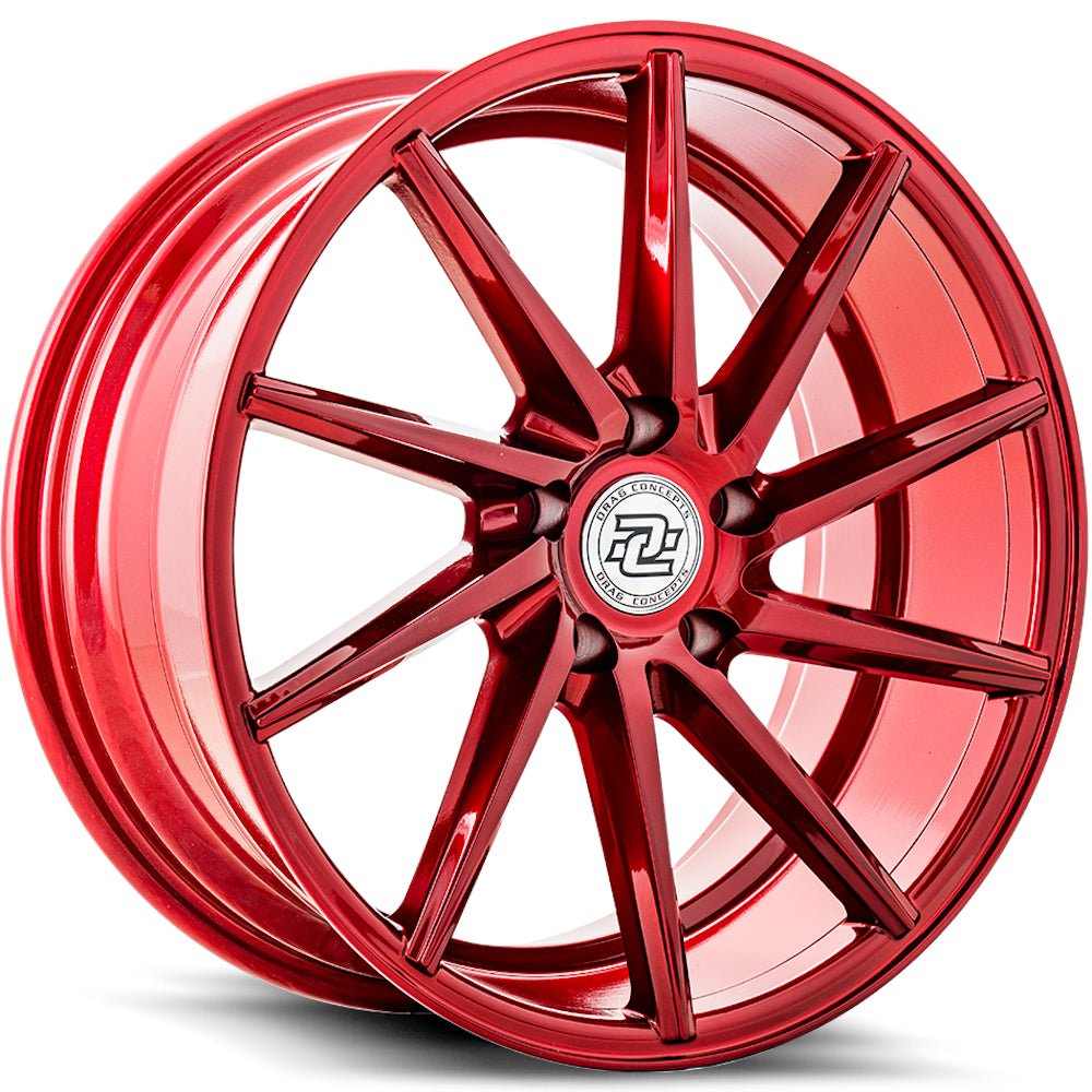 Drag Concepts R35 Red Wheel