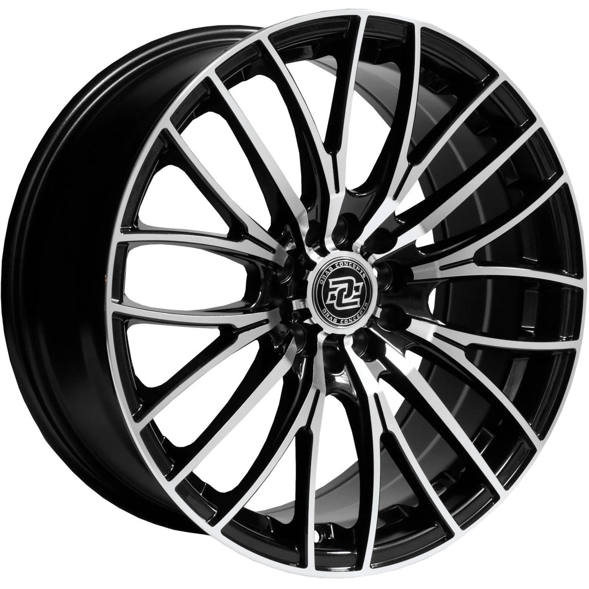 Drag Concepts R37 Black Machined Wheel