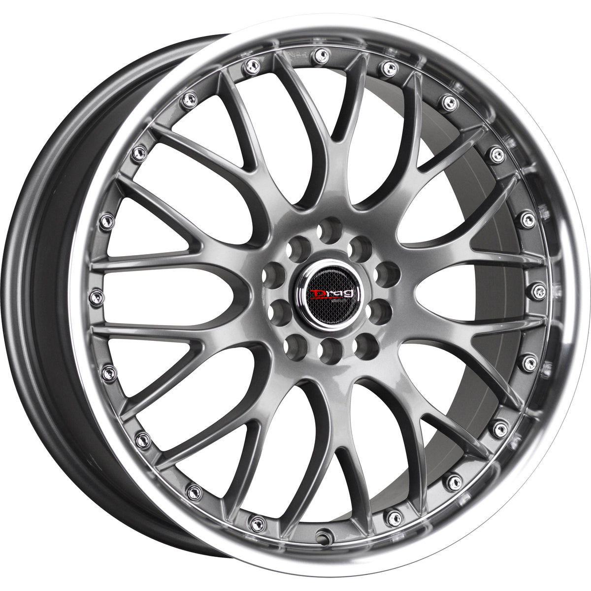 Drag DR19 Gunmetal Machined Wheel