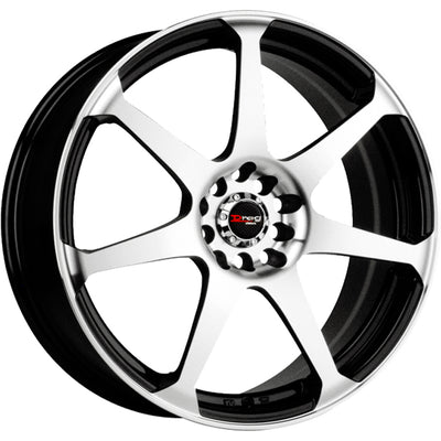 Drag DR33 Gray Machined Wheel