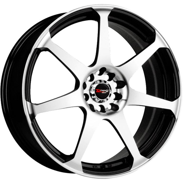 Drag DR33 Gray Machined Wheel